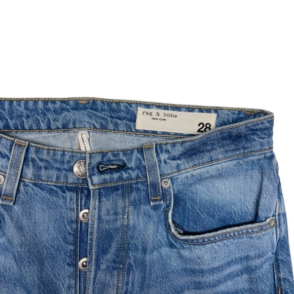 Rag & Bone Nina High Rise Tulip Ankle Cigarette Jeans Size 28 - Picture 10 of 16